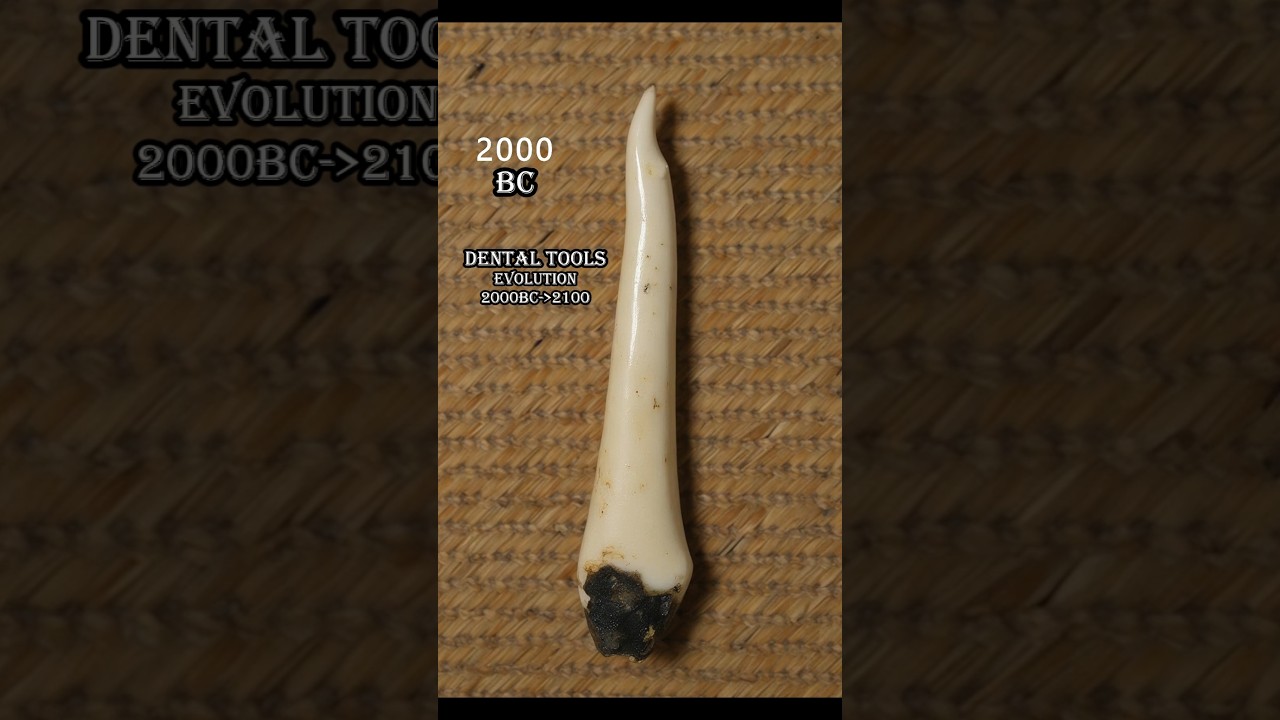 Dental Tools Evolution (2000 BC &ndash; 2100 AD) | A Visual Timeline #evolution #trend #timelapse #dental