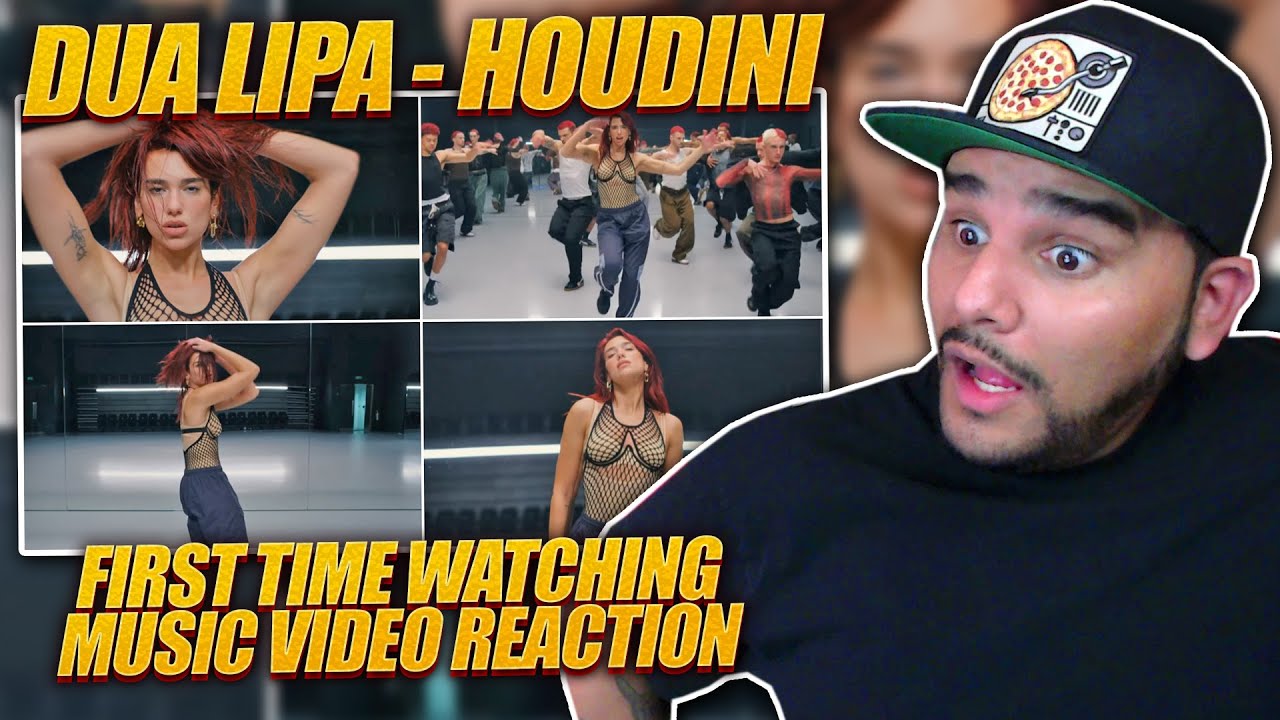 *FIRST TIME HEARING* Dua Lipa - Houdini (Music Video) *REACTION*