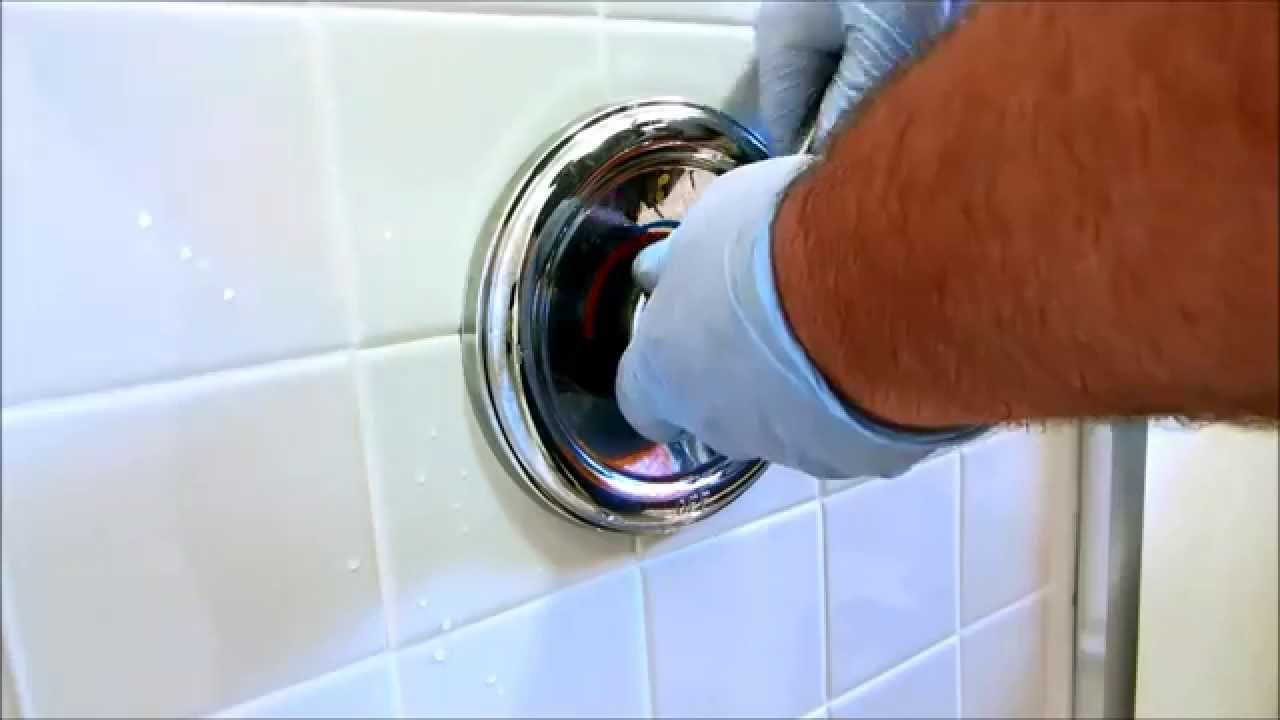 no hot water to moen tub shower valve