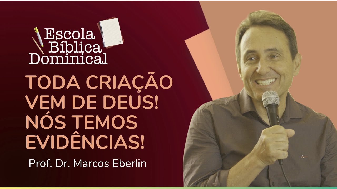 TODA A CRIAÇÃO VEM DE DEUS! NÓS TEMOS EVIDÊNCIAS! | Prof. Dr. Marcos Eberlin | IPP