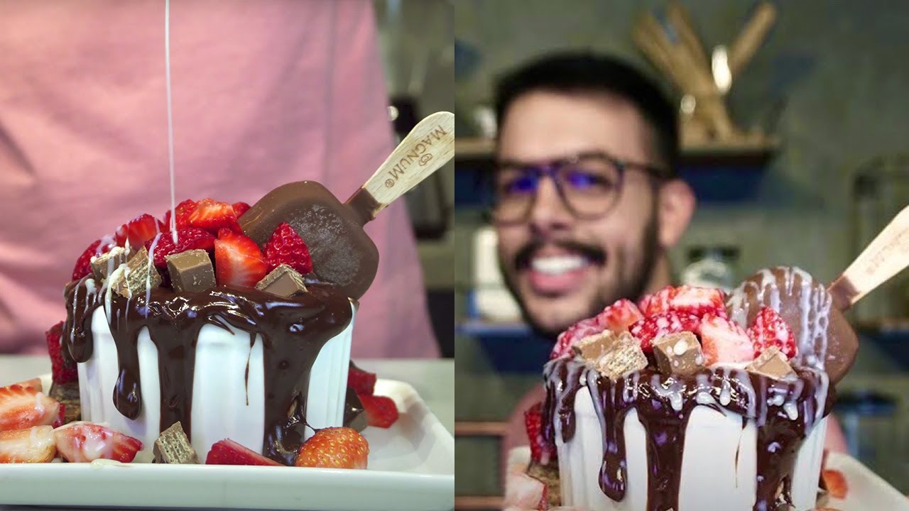 GRAND GATEAU DE KITKAT E MORANGO FÁCIL DE FAZER | Thigas Ribeiro