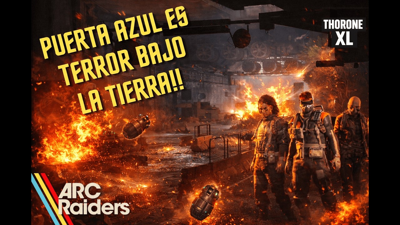 ¡EXPLOSIÓN TOTAL en Puerta Azul! 🔥💥 Sobrevivimos al CAOS Bajo Tierra | ARC RAIDERS