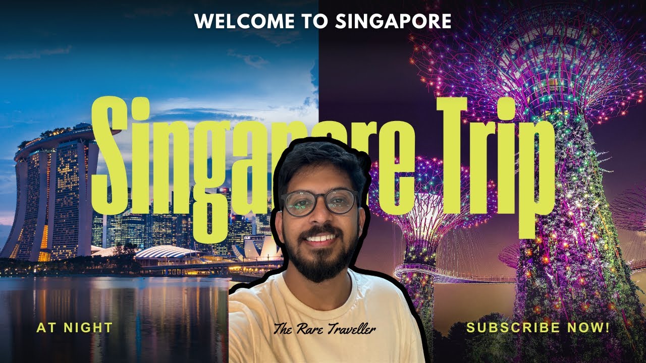 How is Singapore at Night | Marina Bay Sands, Garden by the Bay, Merlion Park, China Town and more.