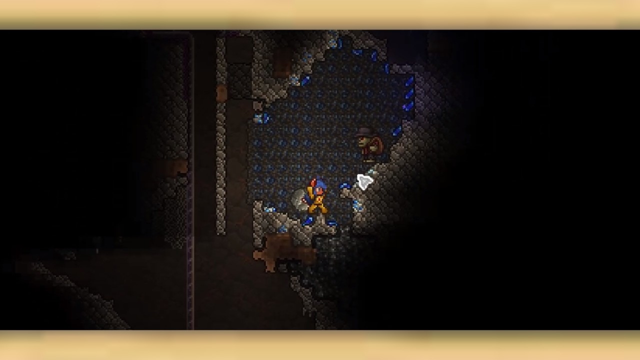 Terraria #8 - O esqueleto amigo das cavernas :3