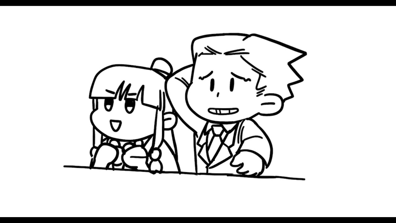 Ace Attorney | random AA animations i made