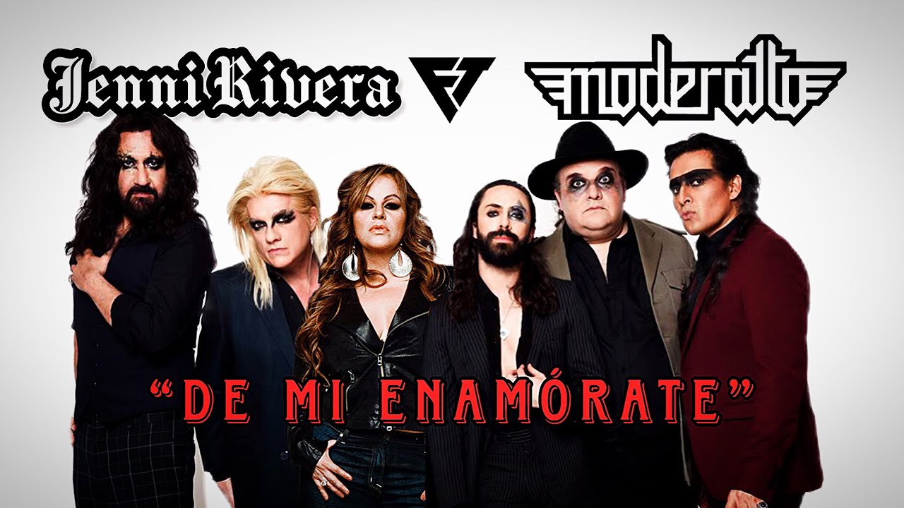 Jenni Rivera - De Mi Enamórate (feat. Moderatto) [Studio Version/Lyrics Video]