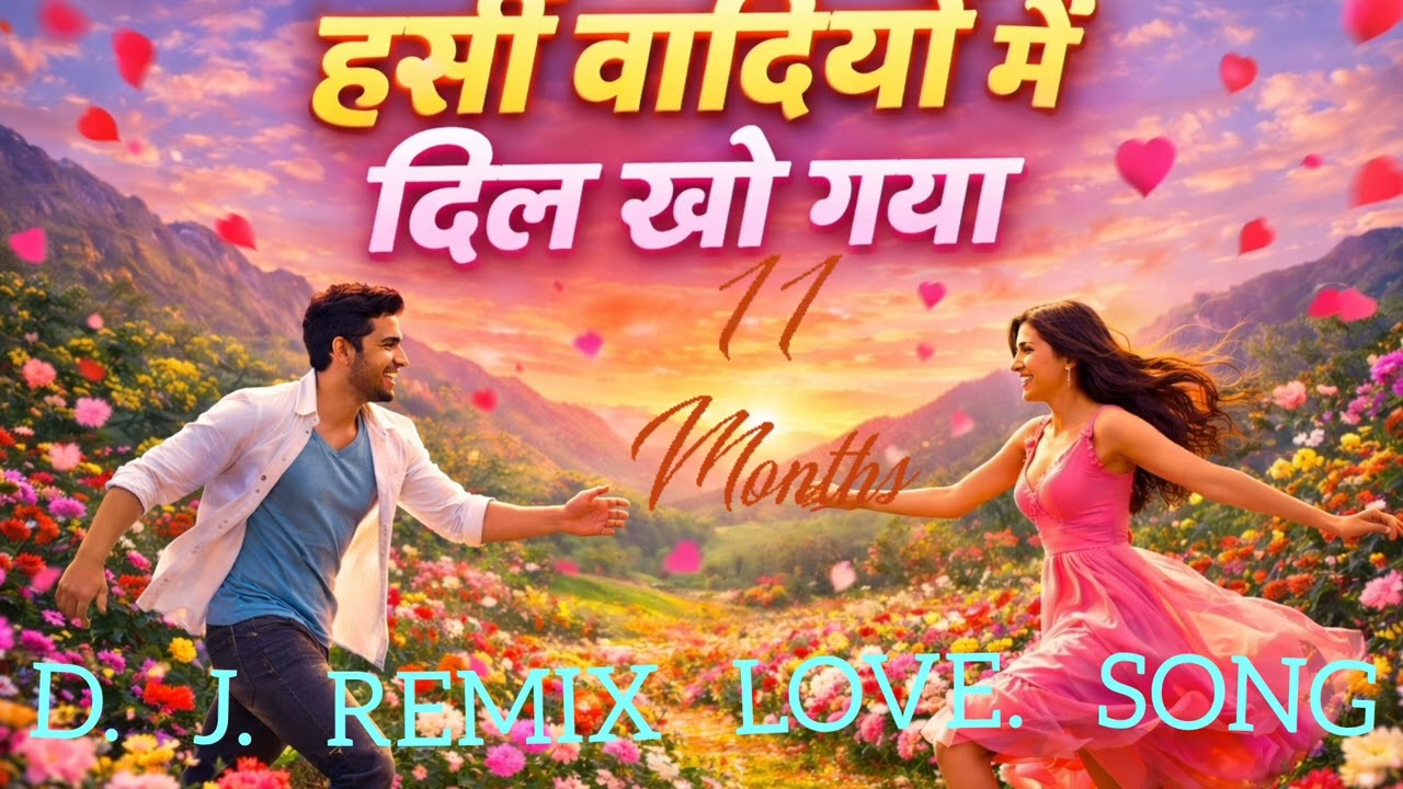 Title: हसीं वादियों में दिल खो गया ❤️ | Romantic DJ Love Song 2026 | New Hindi Love Song | Bollywood