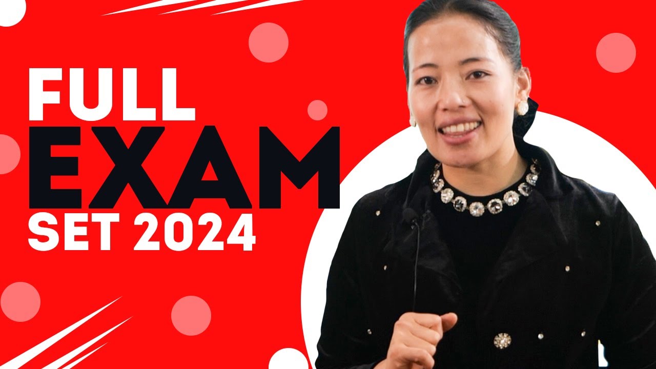 FULL EXAM SET 2024 || ANITA RUMBA