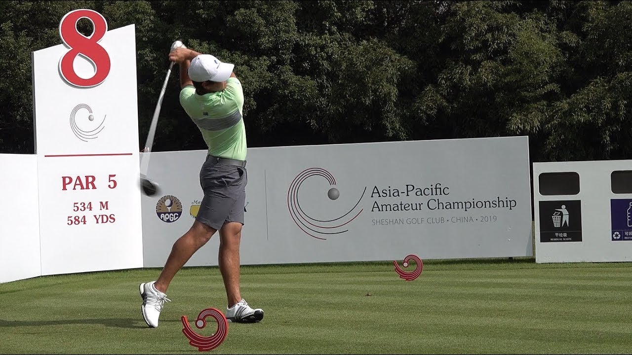 Holes 7 thru 12 from Karl's 4th round of the Asia Pacific Amateur