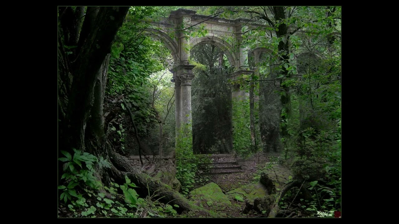 Goth Abandoned Garden - gloomy piano atmoshperes