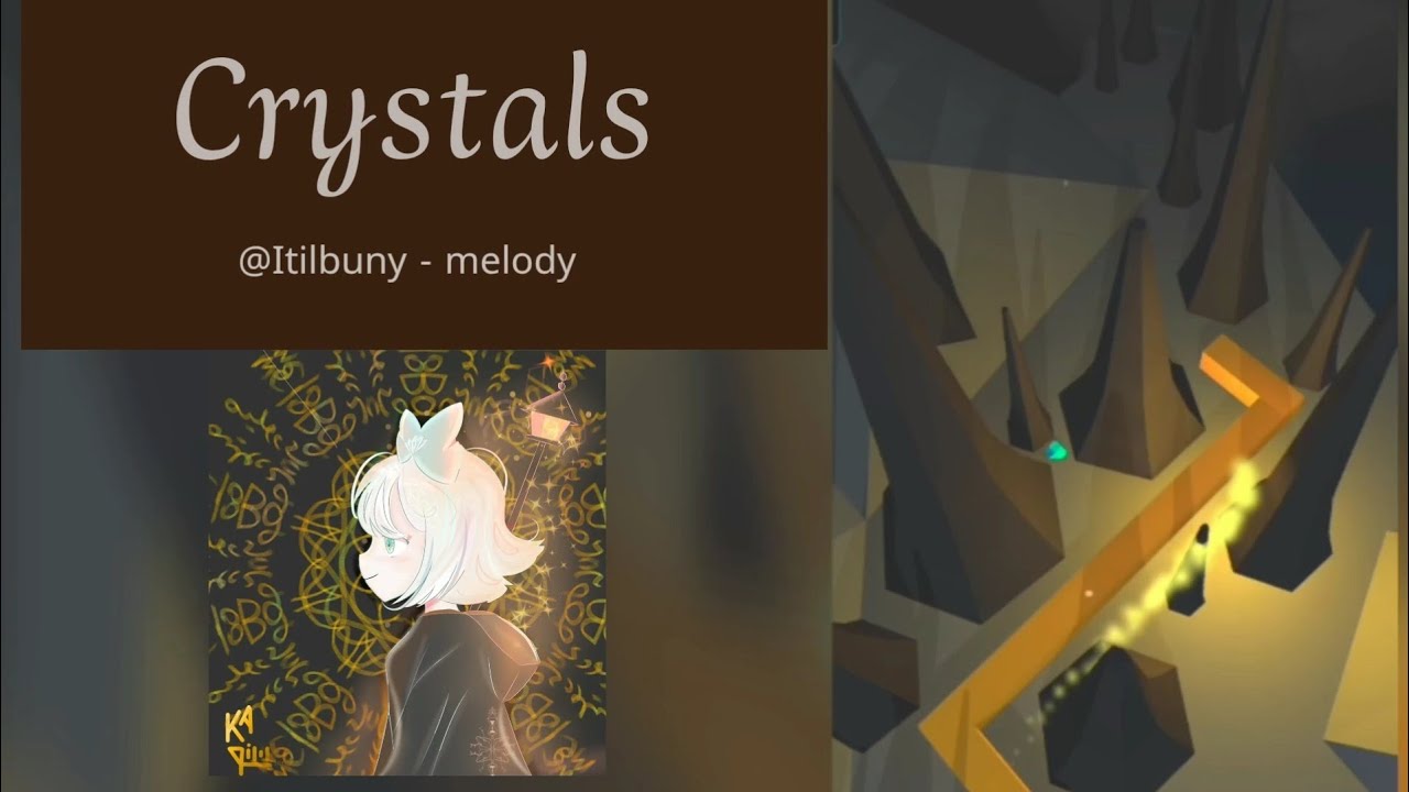 Dancing line: the Crystals × melody-@itilbuny