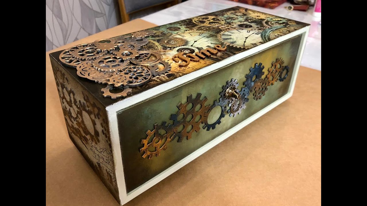 Decoupage com Papel de Arroz para Artesanato 2