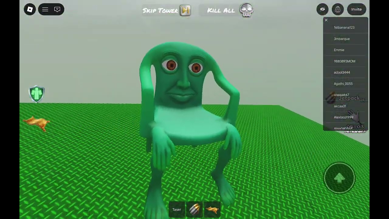 Playing climb scary worm tower on roblox (i have no idea what i am getting in to)