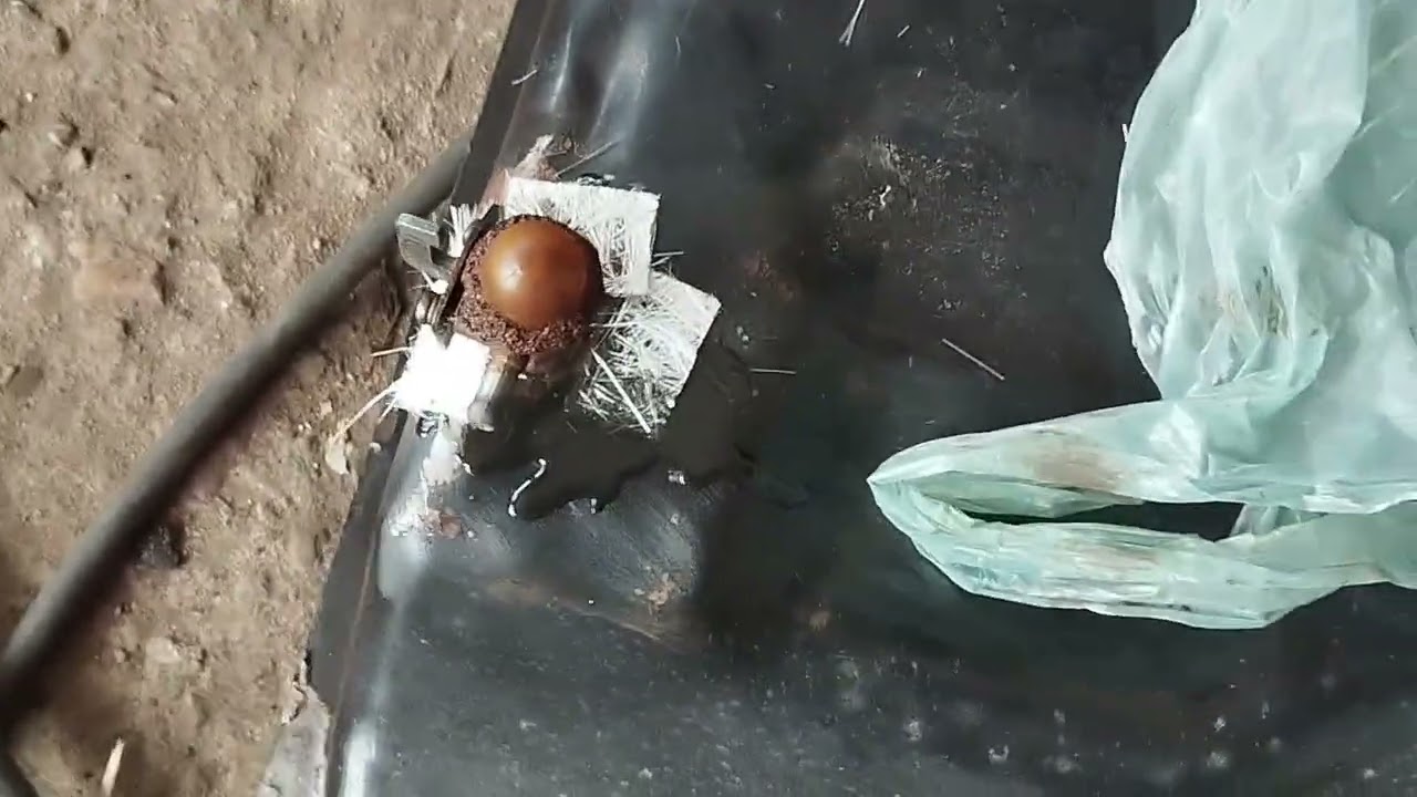 Consertando tanque de combustível#video