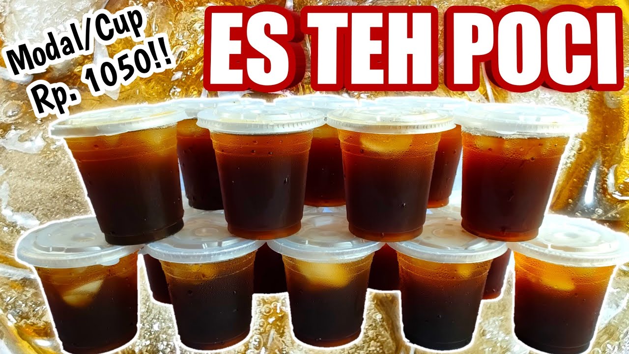 Sekali Dagang Langsung Balik Modal!! Rasa Lebih Enak, Lebih Pekat Dari Lainnya | Es Teh Poci Enak