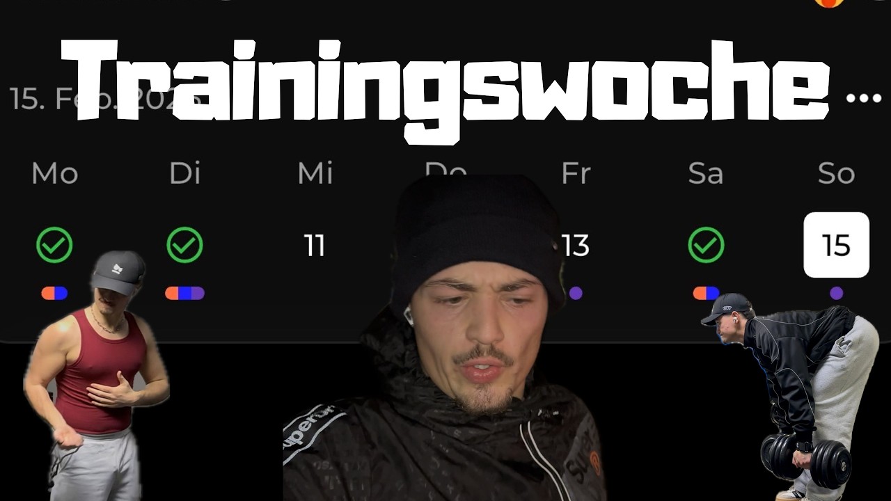 So sieht meine komplette TRAININGSWOCHE wirklich aus 🦾🦿 #gym #motivation #vlog
