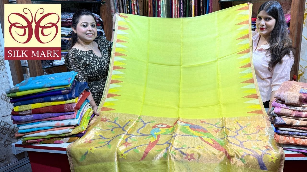 Temple Paithani & Pure Matka Sarees with Silk Mark from Prativa Collection Kolkata