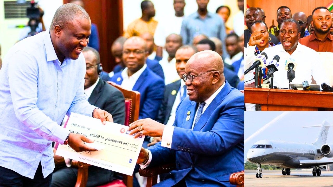 WOW! Ibrahim Mahama Gifts Akuffo Addo Million Dollars Over.. &Shuṫ NPP MPs L!ės On NDC &Drop Lėaks