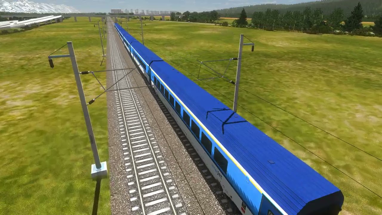 OpenRails CZ/SK - Cabview Vectron WIP - Trat 321 PB3 - Štrba -- Vydrník