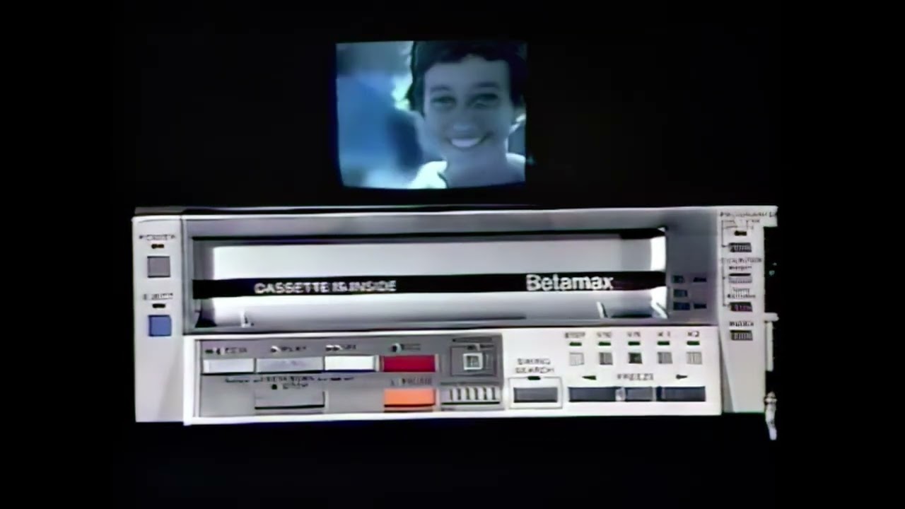 Sony Betamax SL-2500 Demonstration 1981