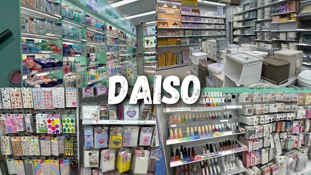 DAISO KOREA 🇰🇷🛍️ Shopping in Korea