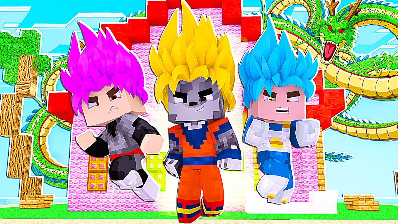 Minecraft : DRAGON BALL SUPER - NOVA SÉRIE? A HISTÓRIA DE GOKU DE DRAGON BALL COMEÇOU! EP 1