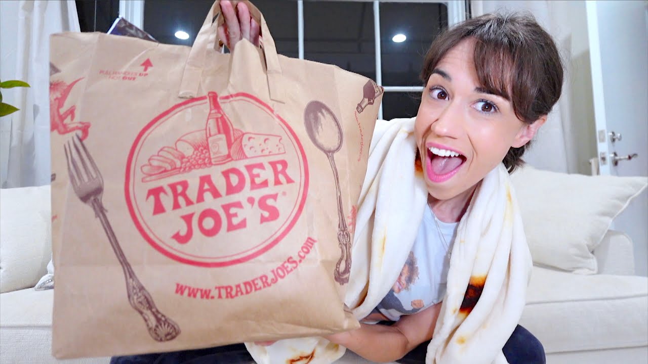 TRADER JOE'S HAUL & BACKYARD TOUR!