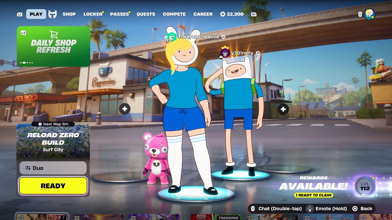 Fortnite: Fionna & Finn Winning, 5 Elims (2026011)
