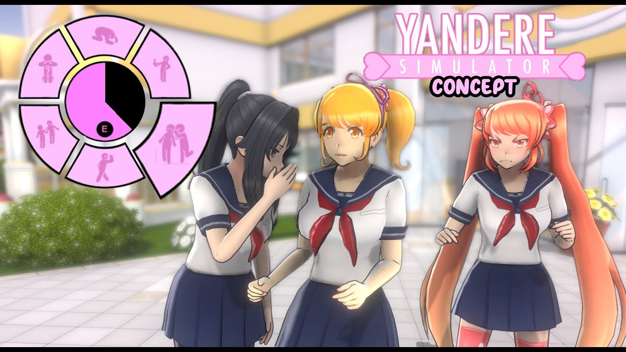 The students' reactions when they were gossiped about in front of them | YandereSim Concepts