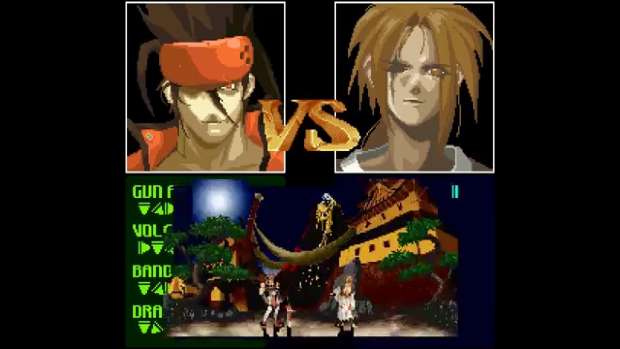 Fighting Game Bosses 3. Guilty Gear The Missing Link - Baiken Secret Character Fight