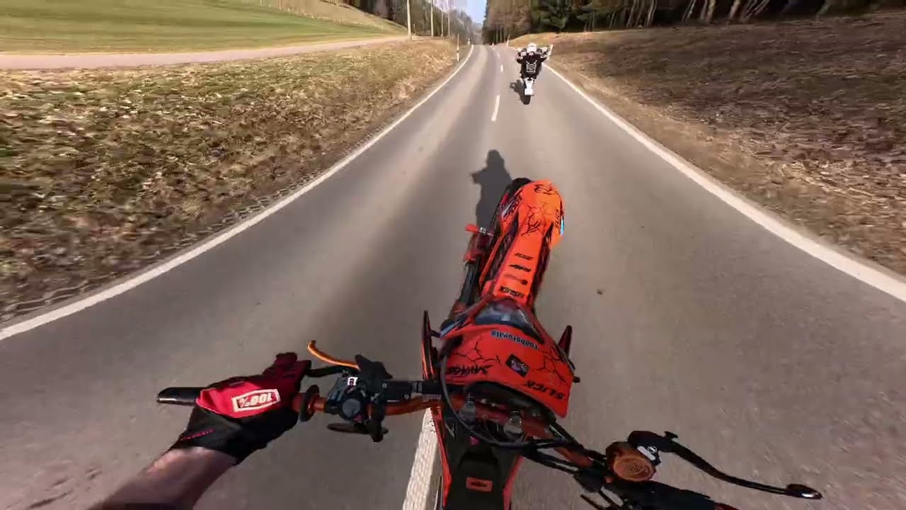 KTM EXC-F 450 TESTRIDE | RAW SUPERMOTO RIDING