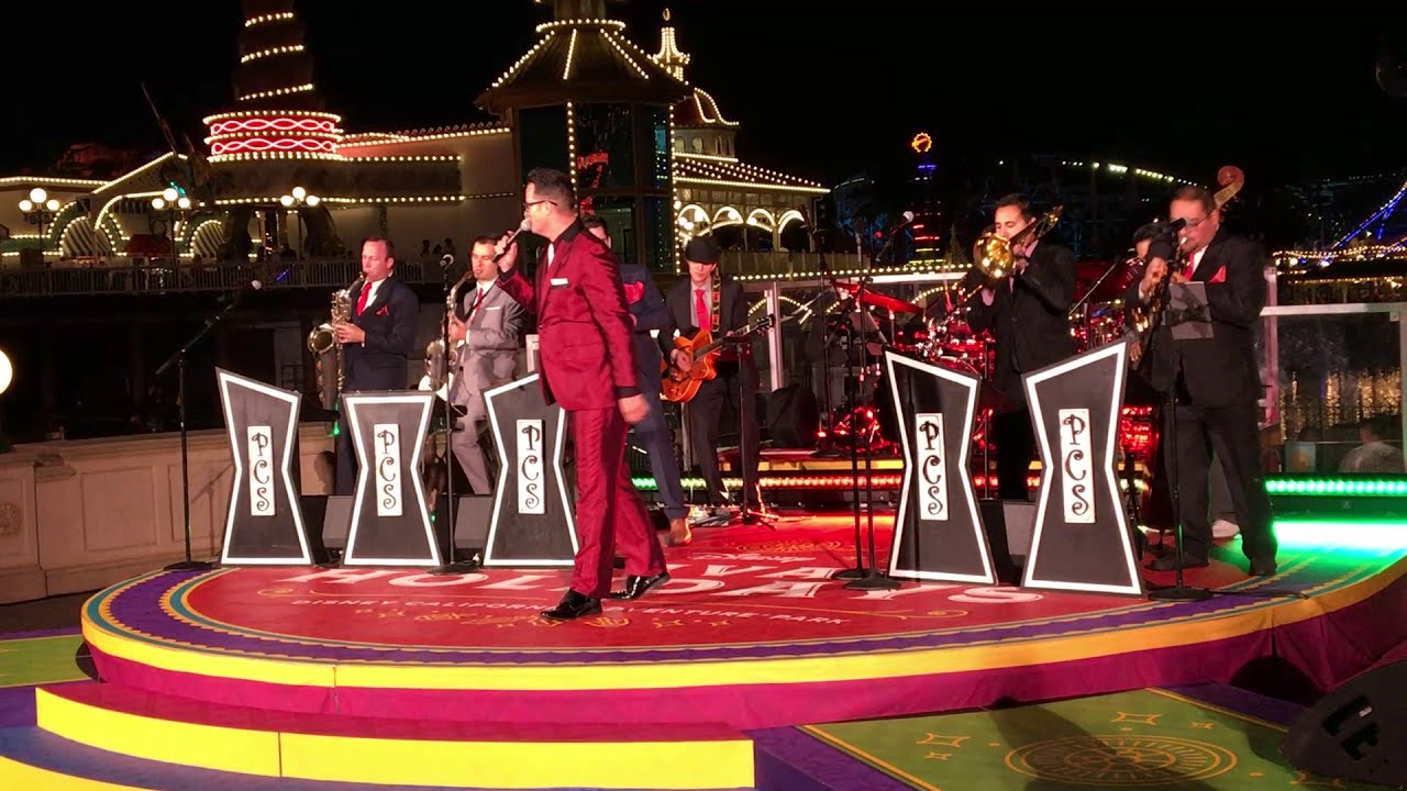 Disney Festival of Holidays Live Music w/Phat Cat Swinger - Christmas Big Band Swing!