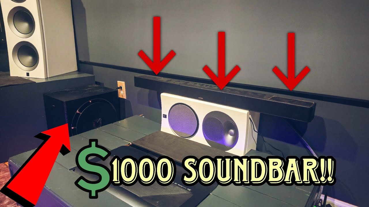 What Happens when you Put a Soundbar in a DEDICATED Home Theater?!