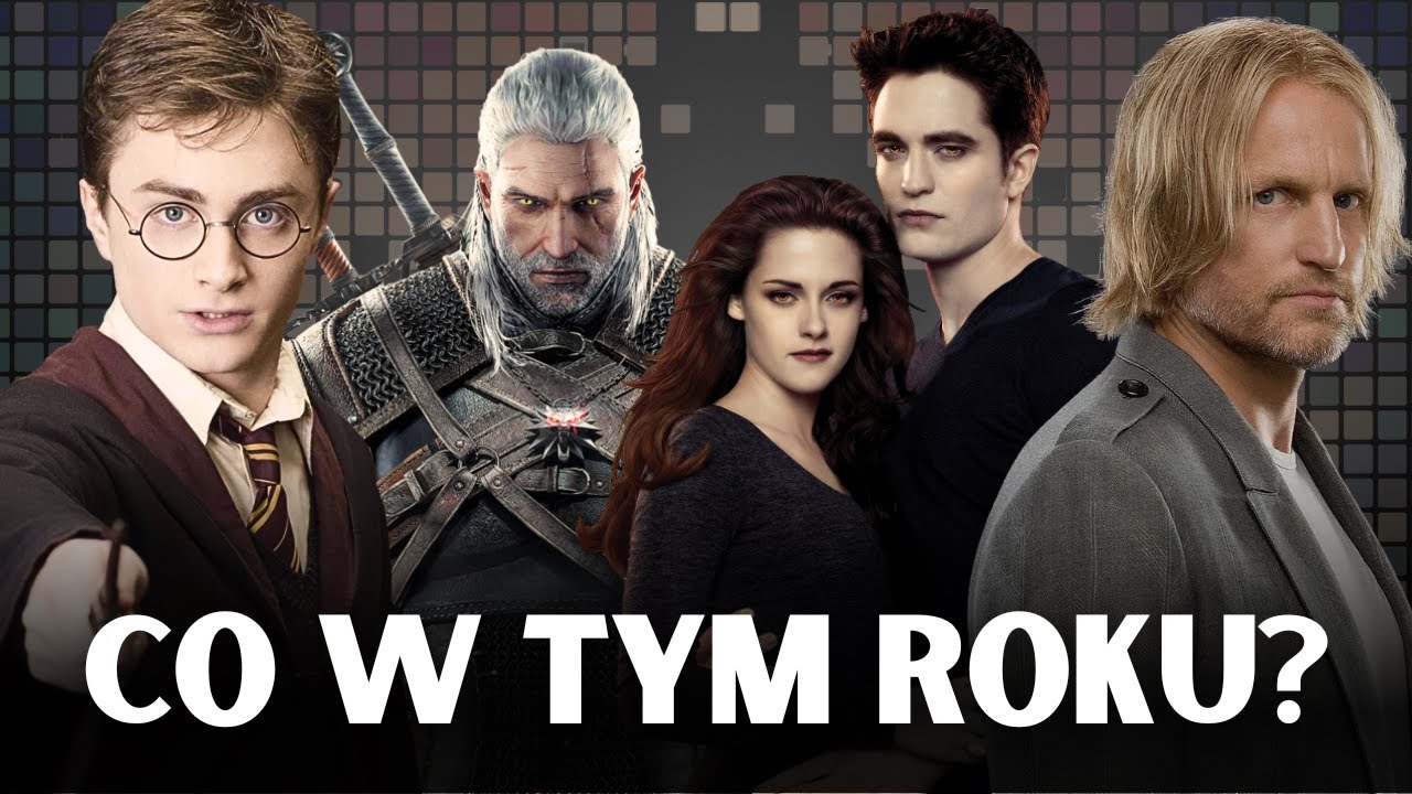 Co w tym roku? Harry Potter, Igrzyska Śmierci, Zmierzch, Wiedźmin i więcej | Strefa Czytacza