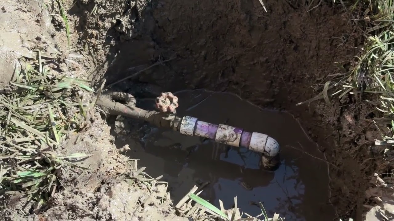 Leaking water main quick fix