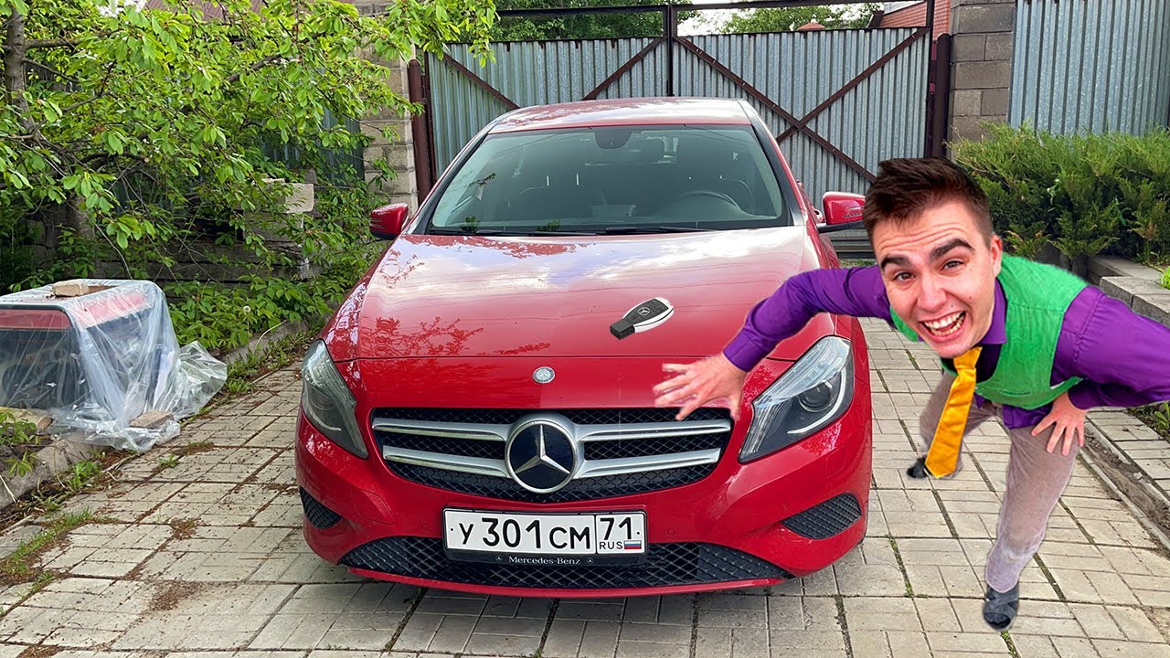 Mr. Joe LOST Car Mercedes Benz A180 VS Man on Mercedes found Car Keys