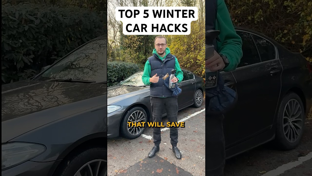 TOP 5 WINTER CAR HACKS | #carhacks #wintercartips #wipers #coldenginestart #andrewm #autoinfluencer