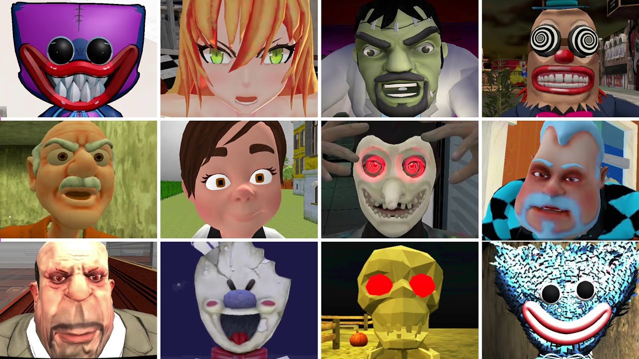They Caught Me #30 Hello Neighbor,Krusty Krabnightmare,Scary Wife 3D,Scary Doll,Poppy Horror,Granny3