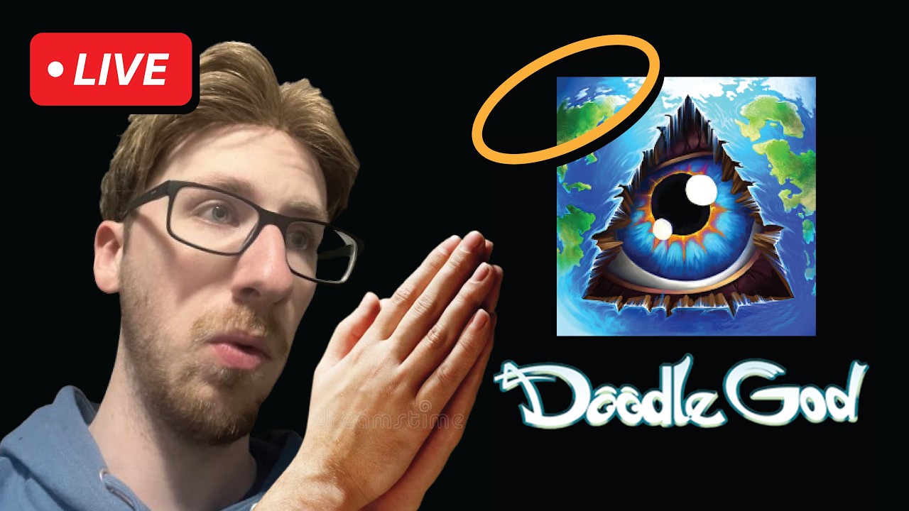 can't end stream until I beat DOODLE GOD