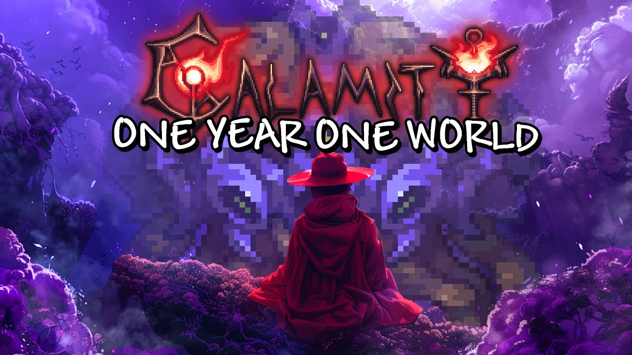 I'm Spending a Year on One World | February Edition | Terraria Calamity