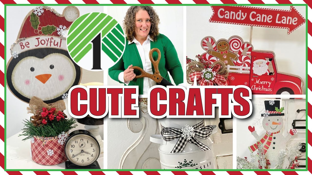 EASY (whimsical) Christmas Crafts | Dollar Tree 2024 Home Decor