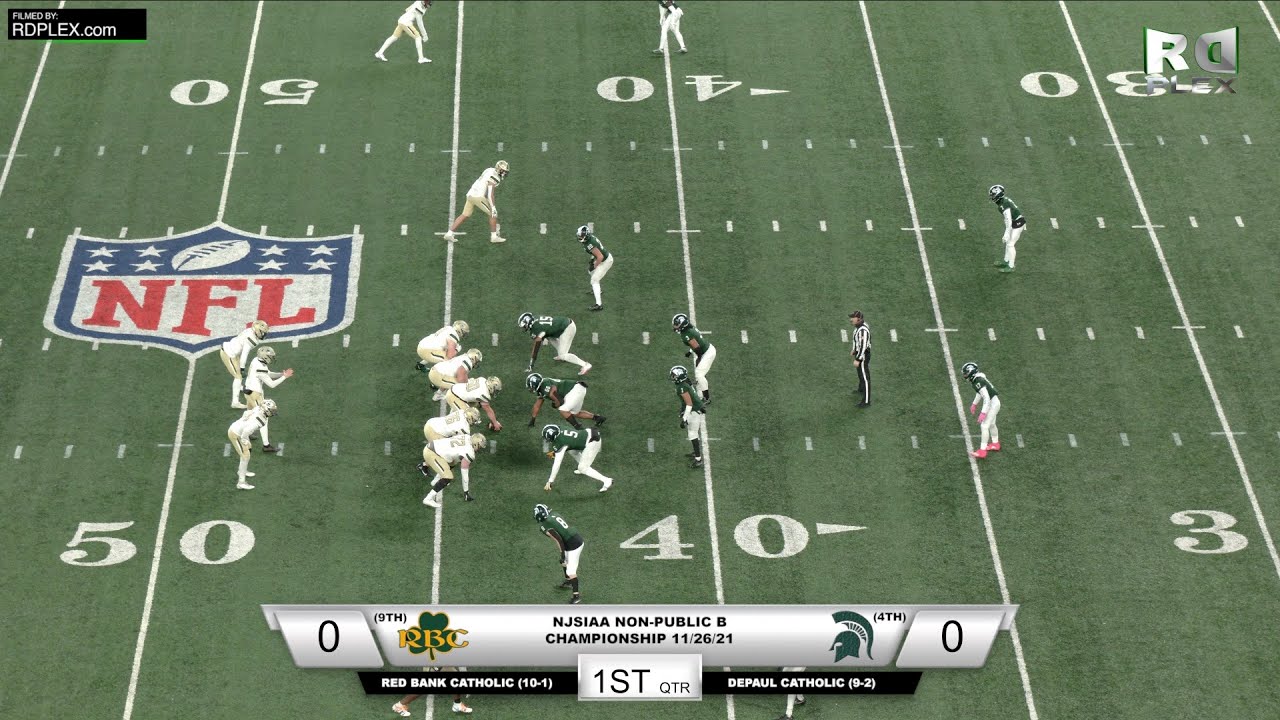 🏈 #9 Red Bank Catholic vs #4 DePaul Catholic Championship 🏆 (4K🎥)