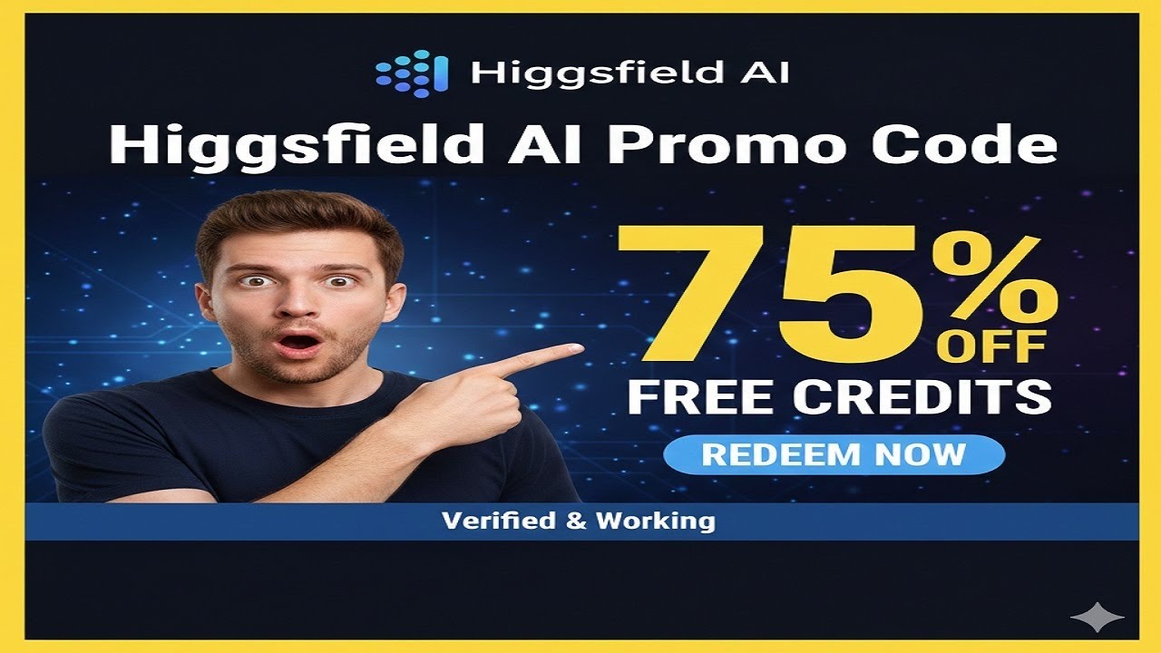 Higgsfield AI Promo Code 2026 | Get Free Credits & Redeem Official Codes