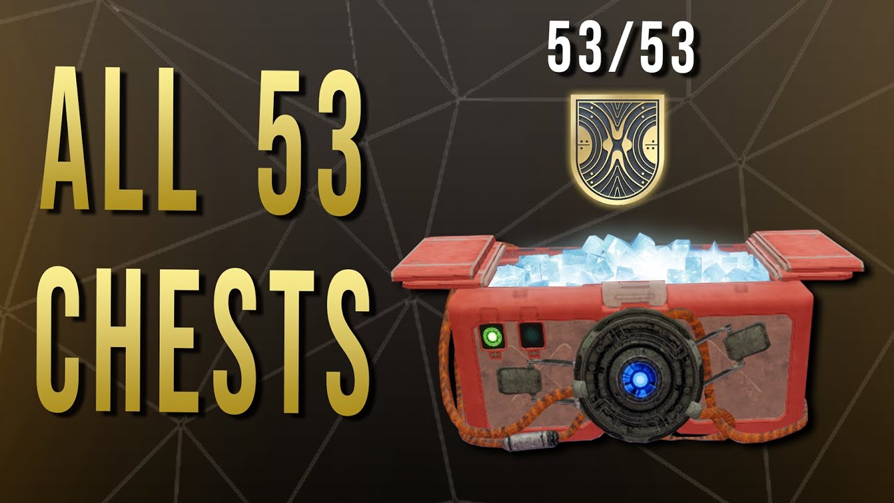 How to Easily Find All 53 Ability Chests Solo! - Destiny 2 Guide