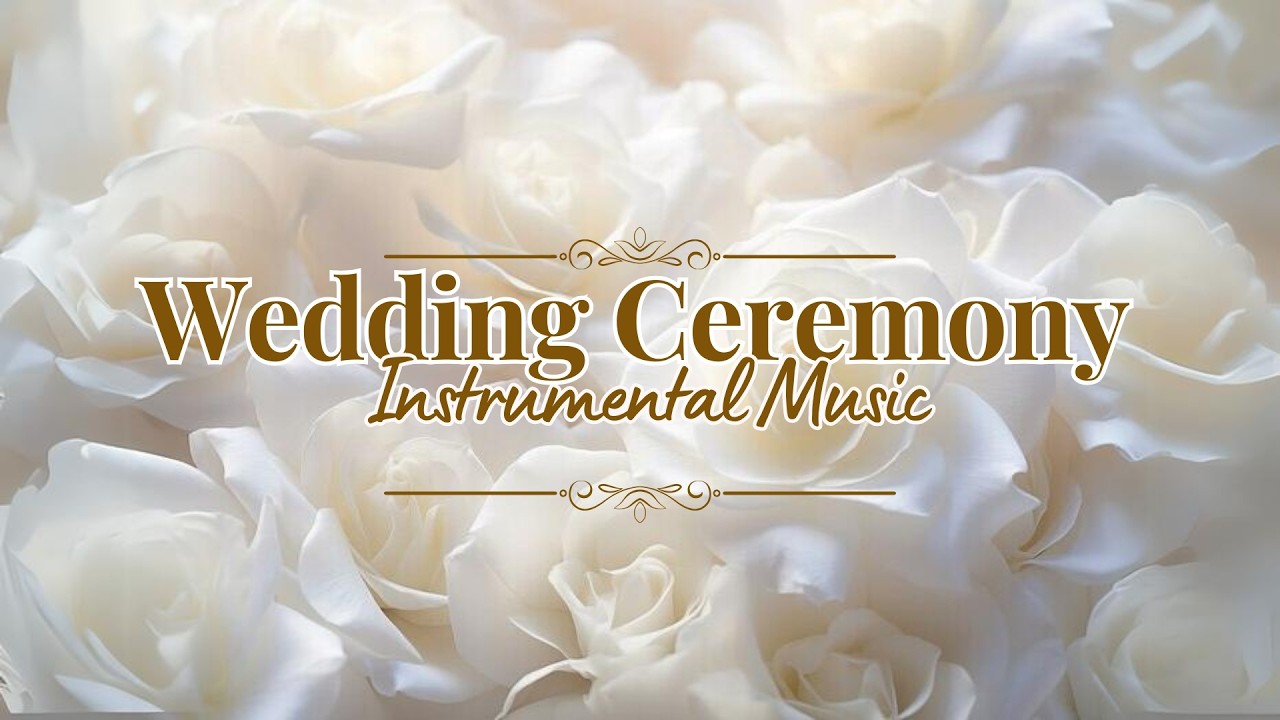 🕊️1 Hour of Elegant & Romantic Wedding Instrumental Music | Emotional Wedding Day Background Music