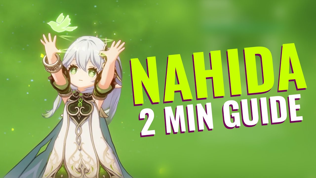How to Build Nahida | Genshin Impact