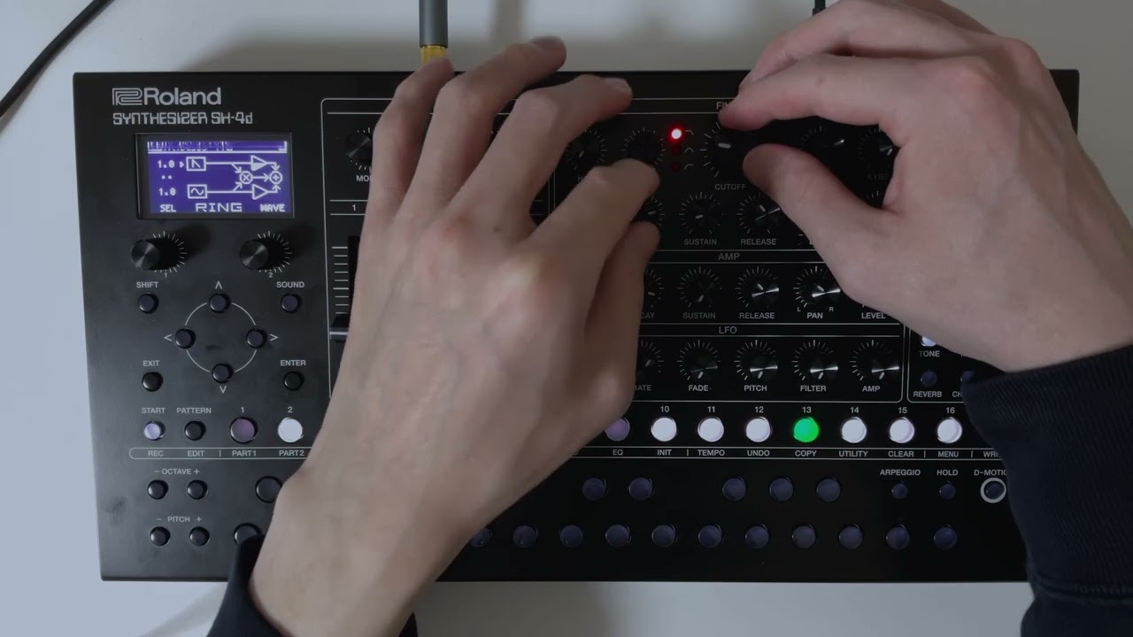 Roland SH-4d / Techno JAM 2025_November_14
