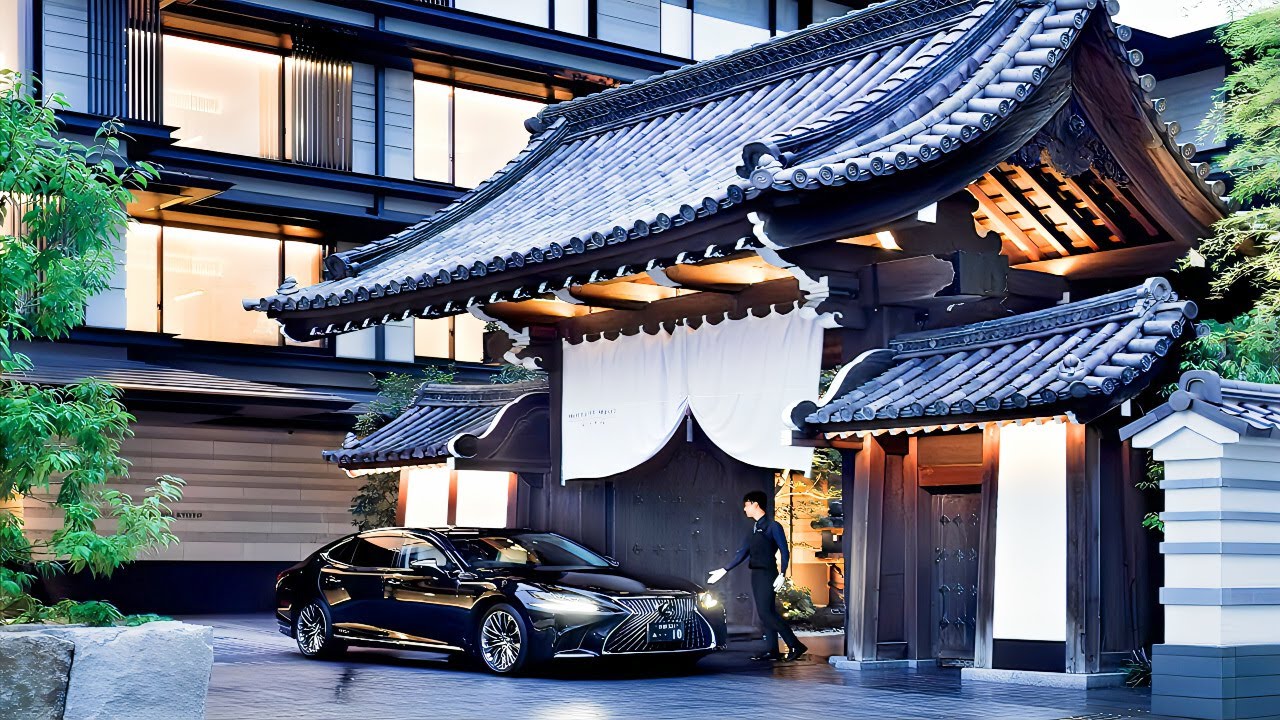 Hotel The Mitsui Kyoto, hotel Luxury Collection w Japonii (wycieczka po hotelu 4K)
