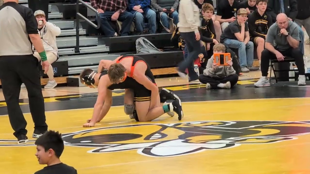 Peasley - 3rd place match @ HOL conf tourney 1-30-26