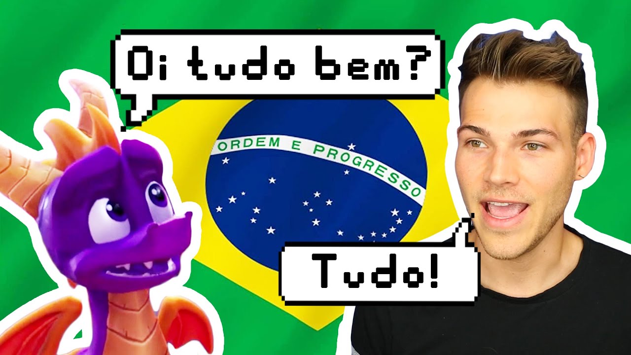How to Learn Brazilian Portuguese While Playing Video Games | Spyro: Reignited Trilogy